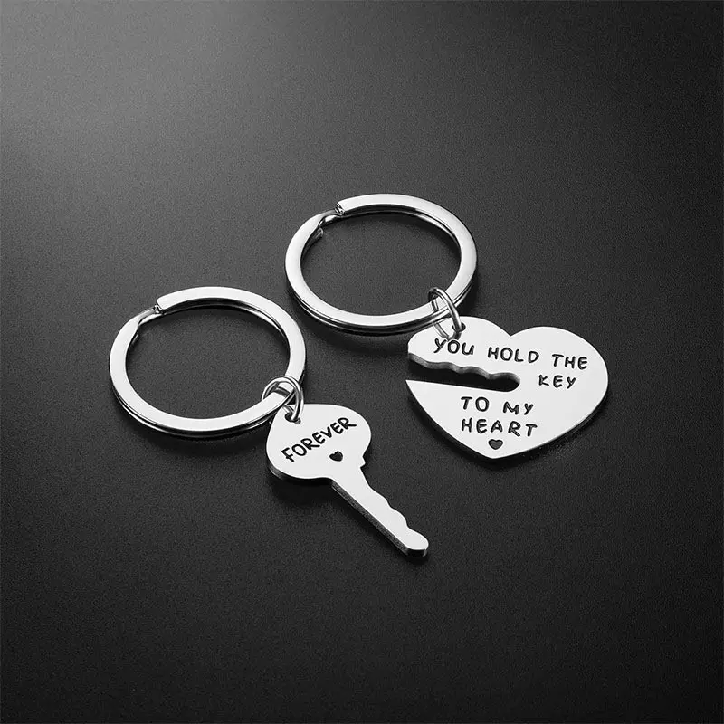 Couple Ring Set - 2개 세트 남녀 공용 귀여운 하트