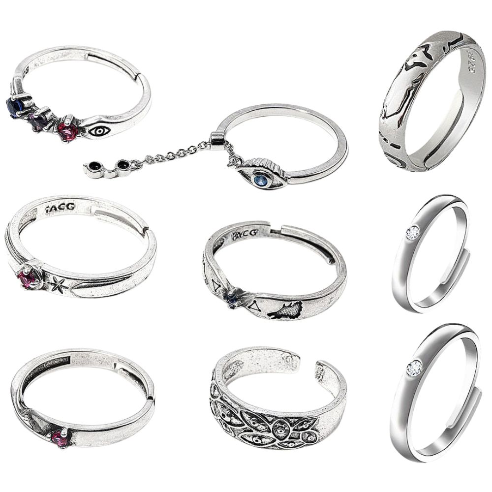 애니메이션 JJK 반지 유타 오코츠 코스프레 남녀 커플 - Couple Ring Set 리뷰 및 가격