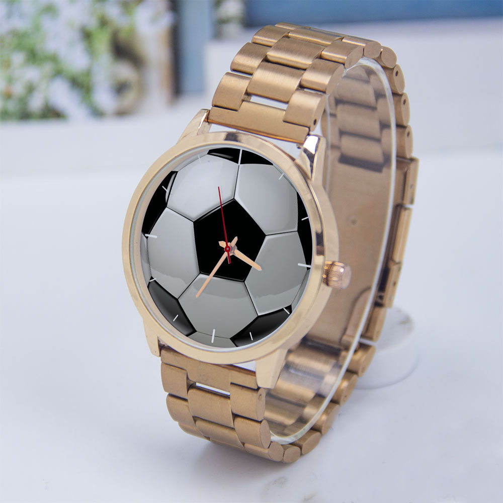 축구 디자인 팬들을 위한 실버 남성용 시계, 남녀 공용 - Jewelry Watches Women 리뷰 및 가격