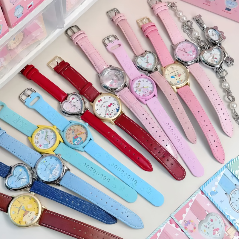 새로운 산리오 캐릭터 마이 룸 시리즈 시계 블라인드 박 - Jewelry Watches Women 리뷰 및 가격