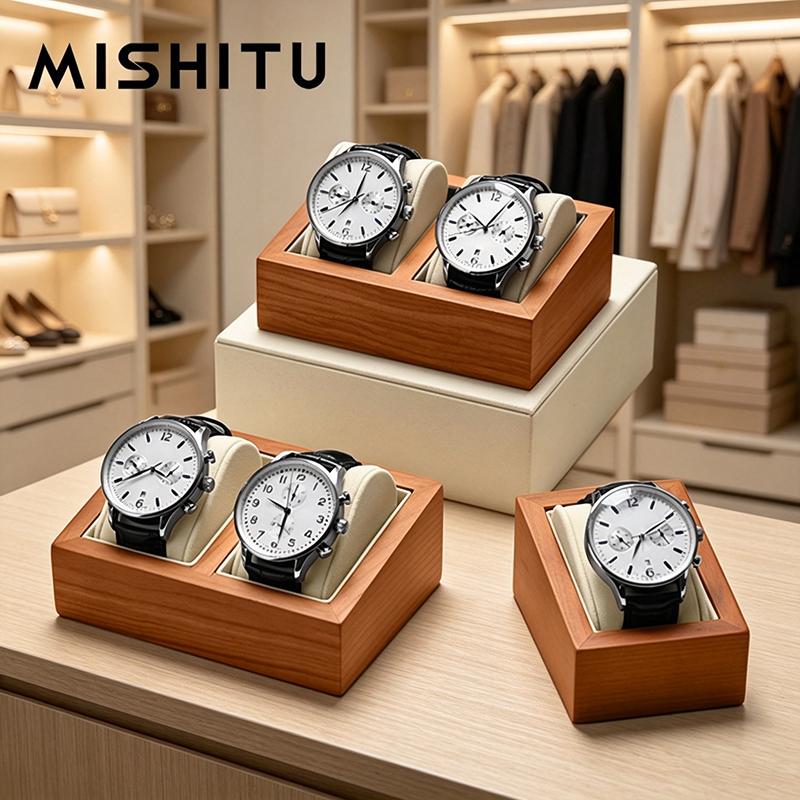MISHITU 단단한 나무 시계 보관 상자 남성용 손목 - Jewelry Organizer Watches 리뷰 및 가격