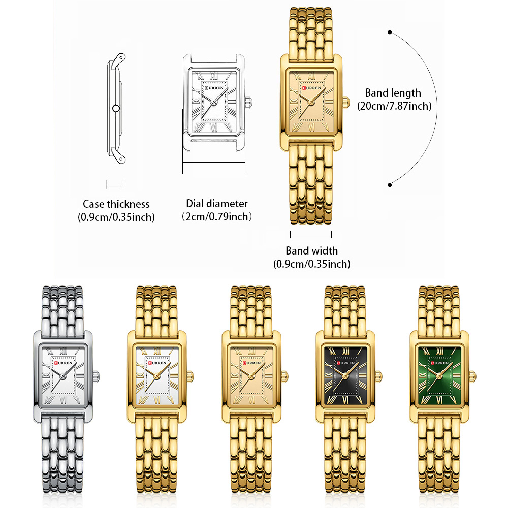 CURREN 럭셔리 여성 패션 쿼츠 시계 심플한 디자인 - Jewelry Watches Women 리뷰 및 가격