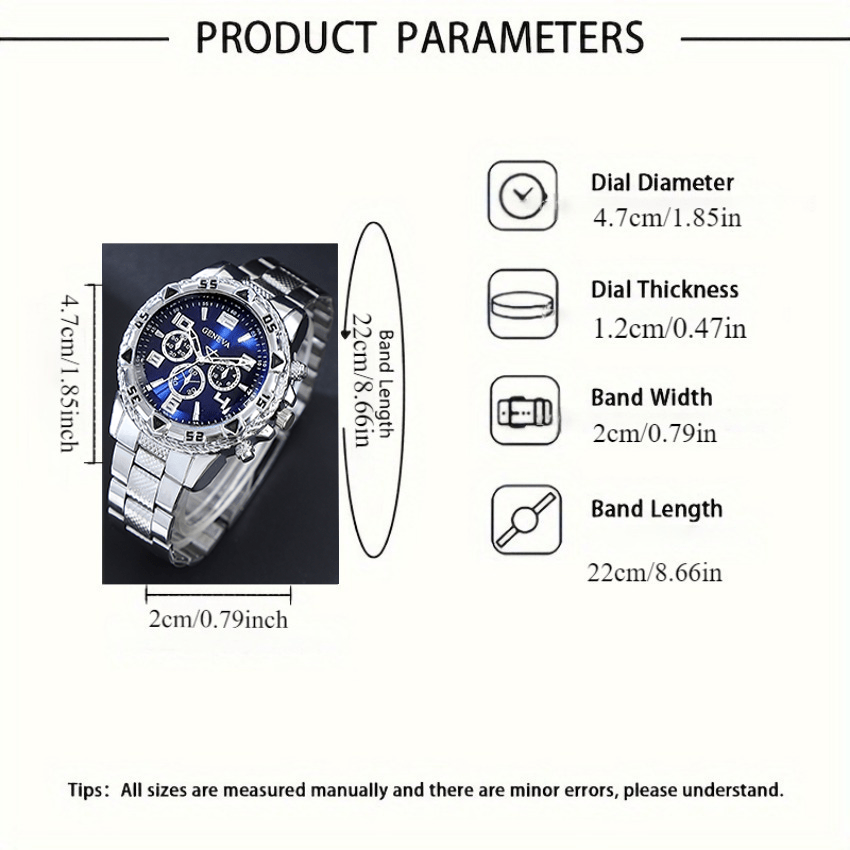 클래식 미니멀리스트 남성용 시계 장식 세트, 다이얼 스 - Moments Watches & Jewelry Burlington Reviews 리뷰 및 가격