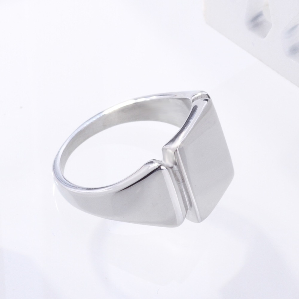 Soul 남성용 티타늄 강철 반지, 남성용 시그넷 너비 - Mens Signet Ring 리뷰 및 가격