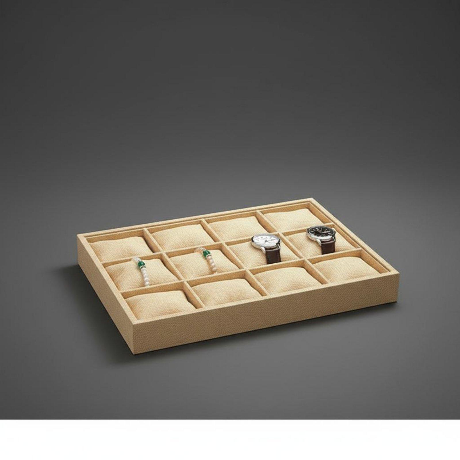 패브릭 주얼리 홀더 오픈탑 시계 진열 트레이 주얼리 매 - Jewelry Organizer Watches 리뷰 및 가격