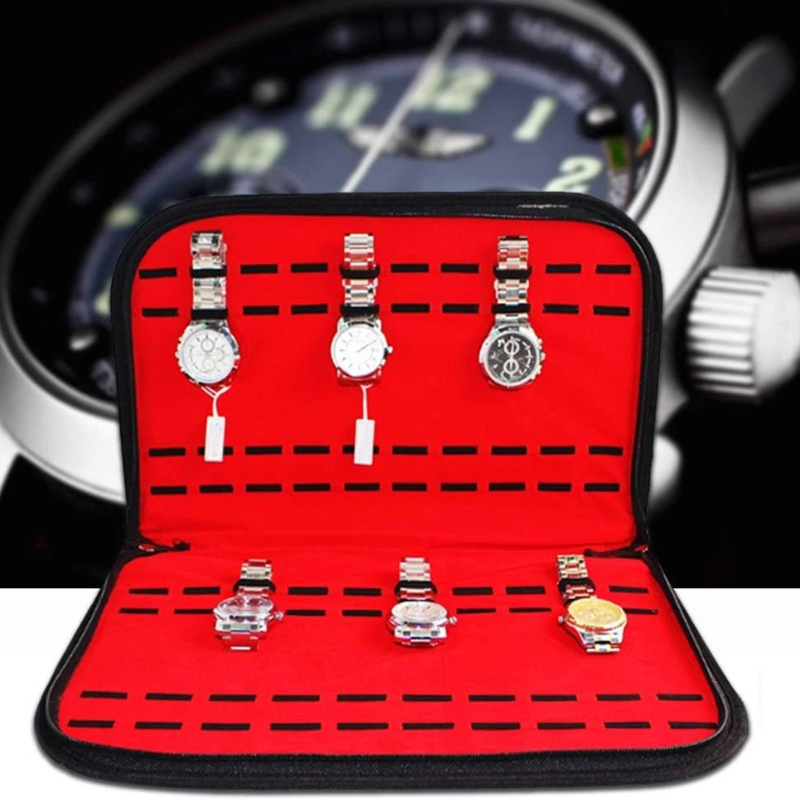 20 슬롯 시계 보관 가방 편리한 여행용 시계 파우치  - Jewelry Organizer Watches 리뷰 및 가격