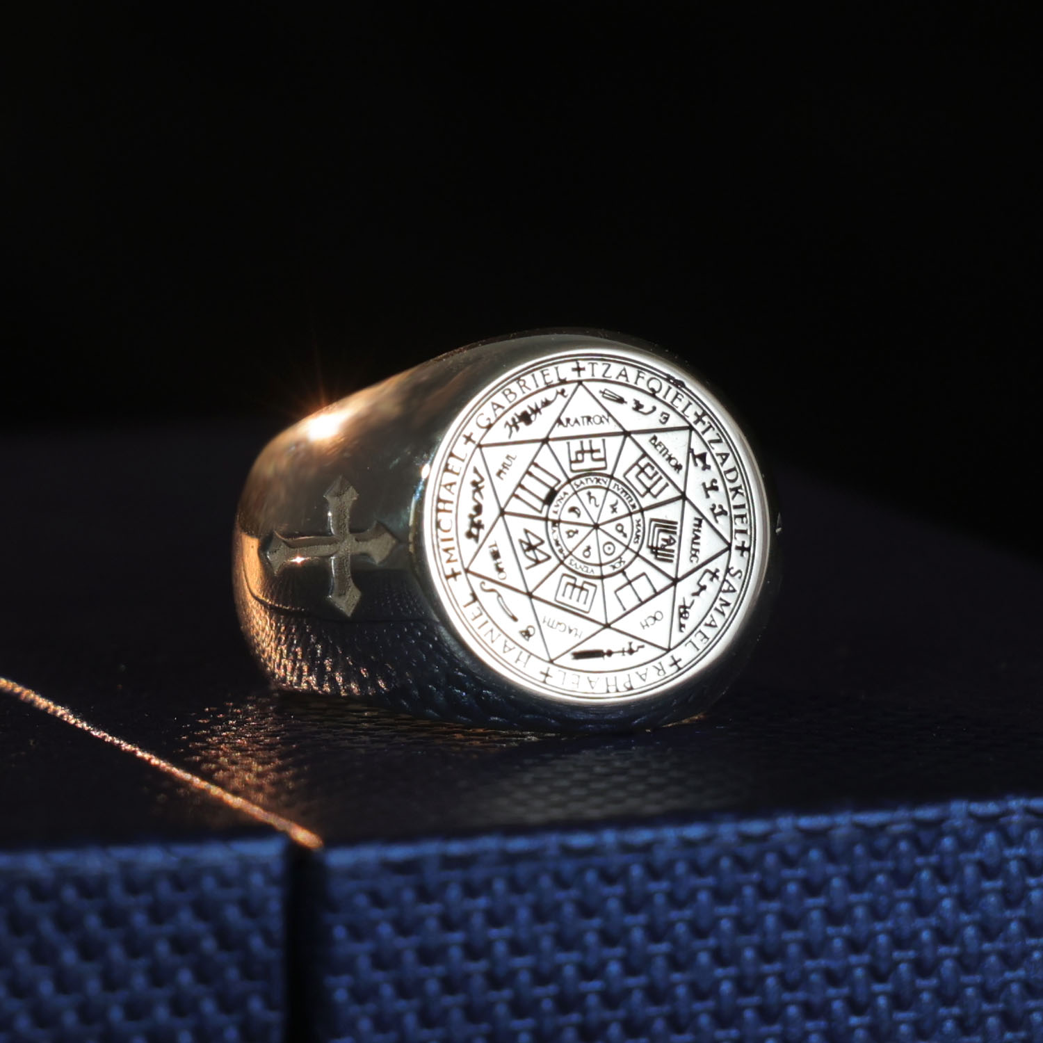 20mm 솔리드 시그넷 링 925 실버 각인 반지 남성 - Mens Signet Ring 리뷰 및 가격