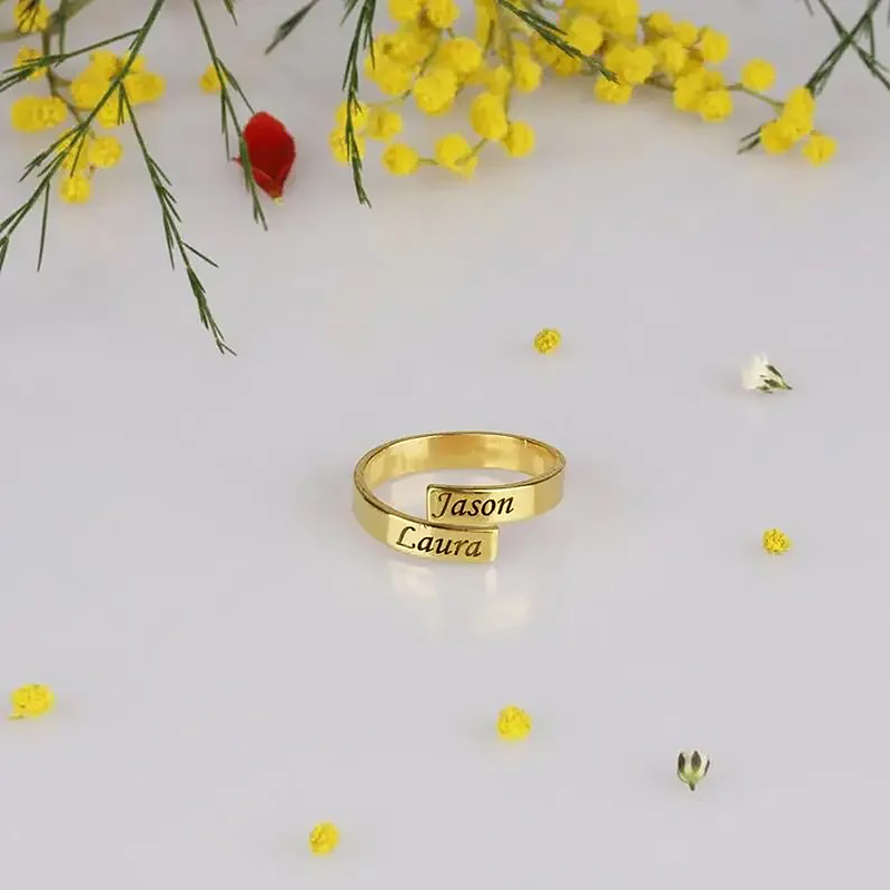 여성용 스테인레스 스틸 데이트 반지, 커스텀 커플 반지 - Couple Ring Set 리뷰 및 가격
