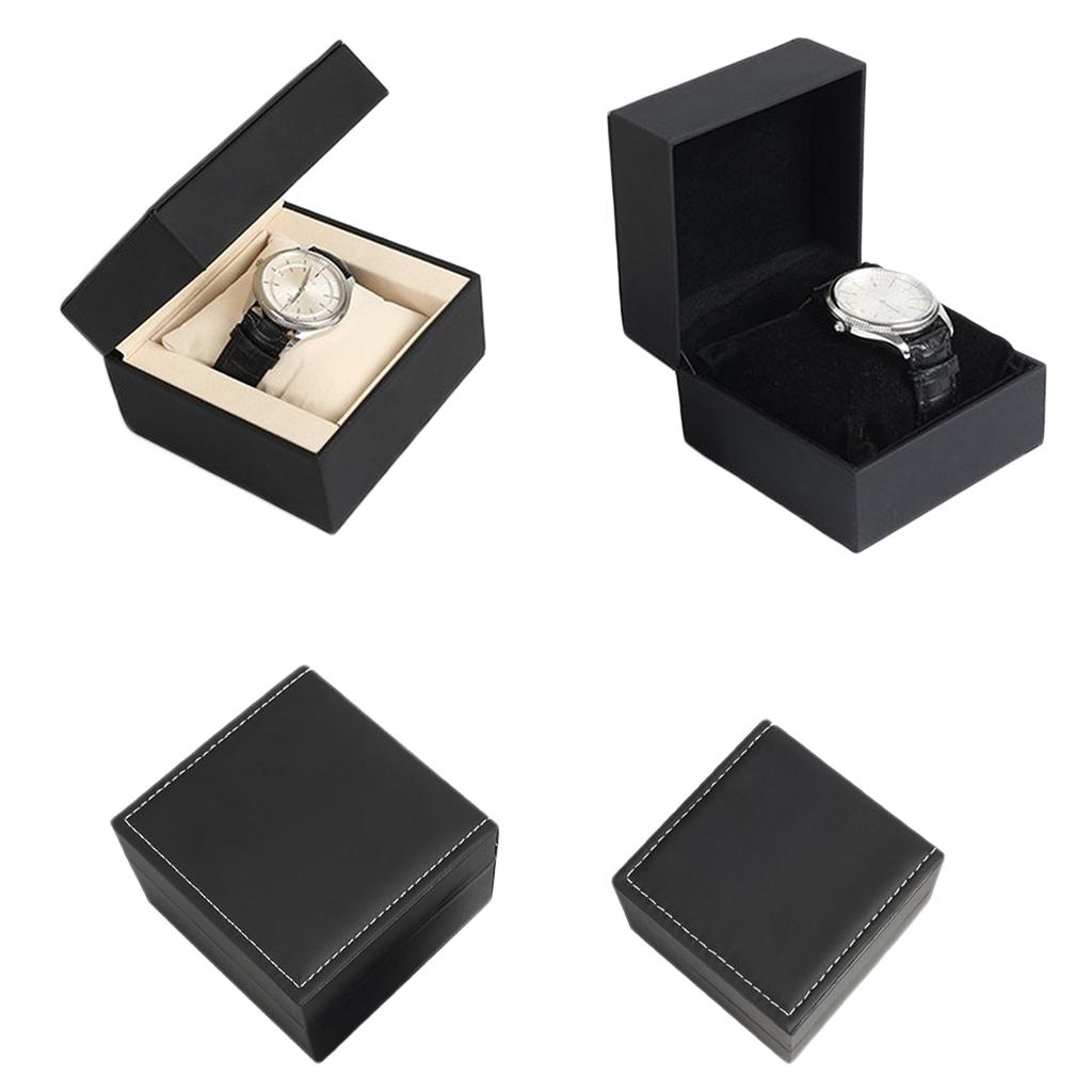 PU 가죽 남성용 시계 보관함, 탈부착 가능한 벨벳 쿠 - Jewelry Organizer Watches 리뷰 및 가격