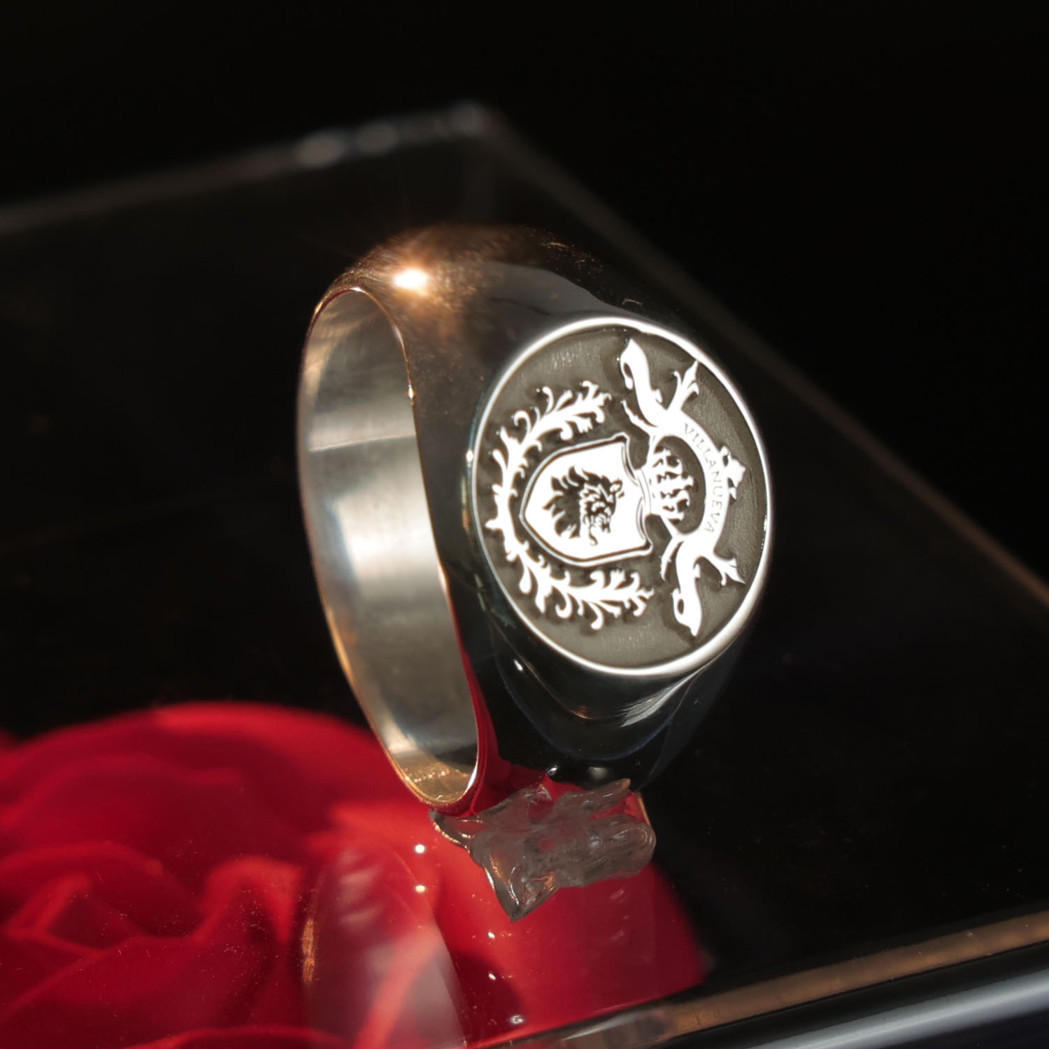17mm 원형 925 순은 남성용 가족 인장 반지 - Mens Signet Ring 리뷰 및 가격